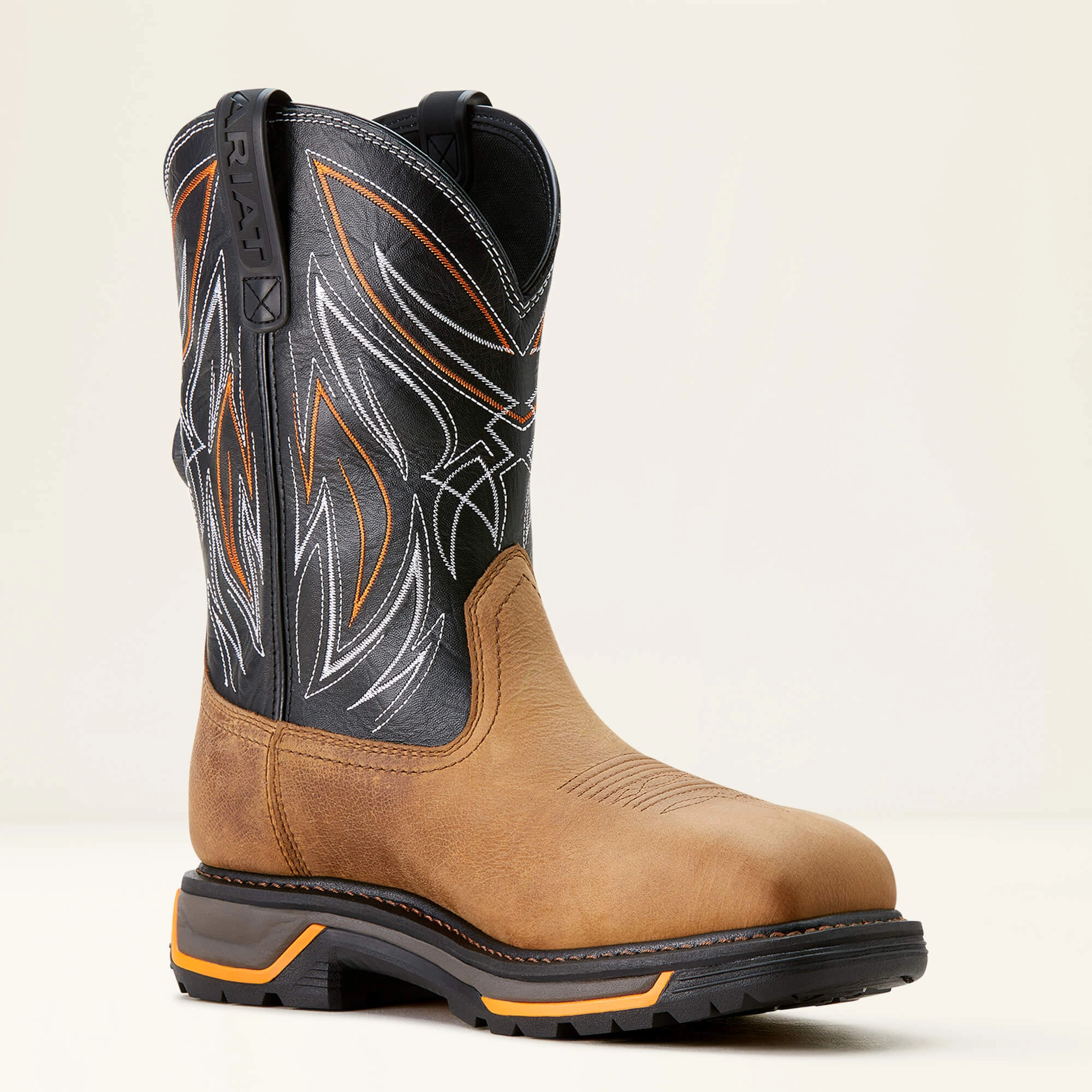 Ariat Big Rig BOA: Built Tough Waterproof Western Work Boot- Get Your Boots On- Tan!